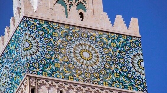 ハッサン2世モスクの装飾