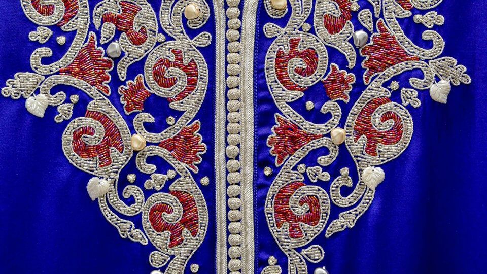 カフタンの刺繍